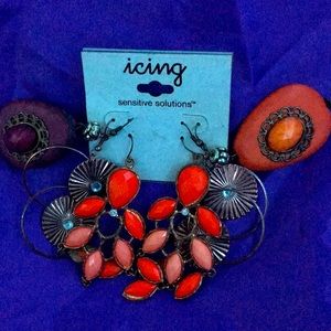3 pair earrings